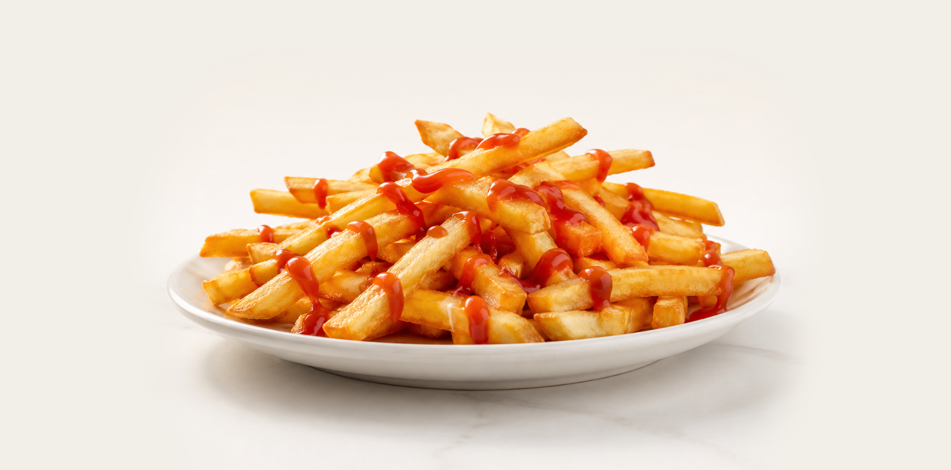 Thank you — fries with Heinz ketchup
