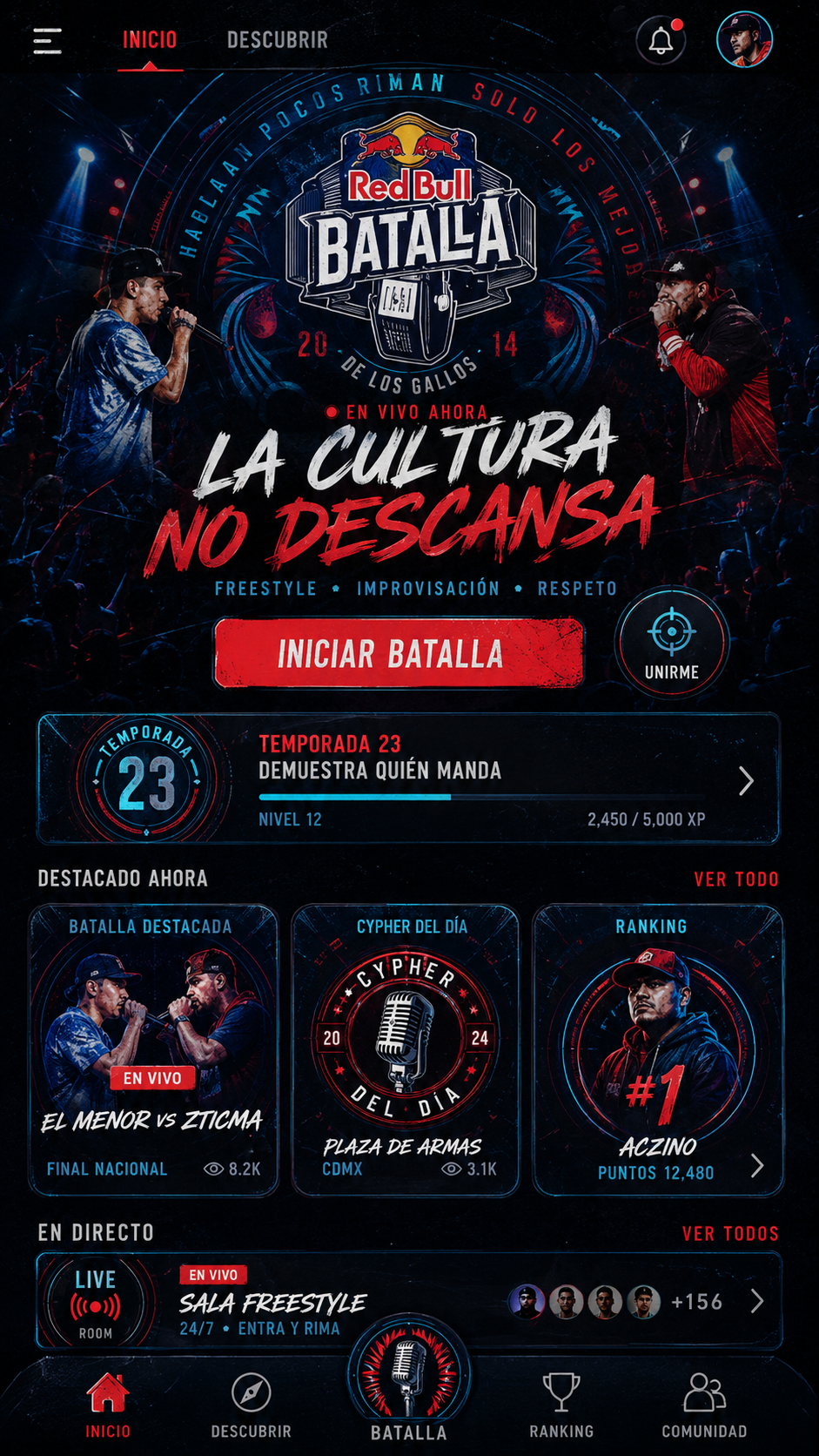 Home — La cultura no descansa